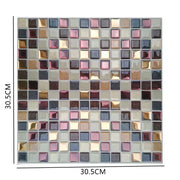 3D Waterproof Self-Adhesive Kitchen Wall Tiles 30x30cm