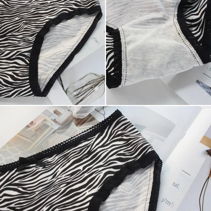 Kawaii Women's Underwear 5 Cute Animal Patterns