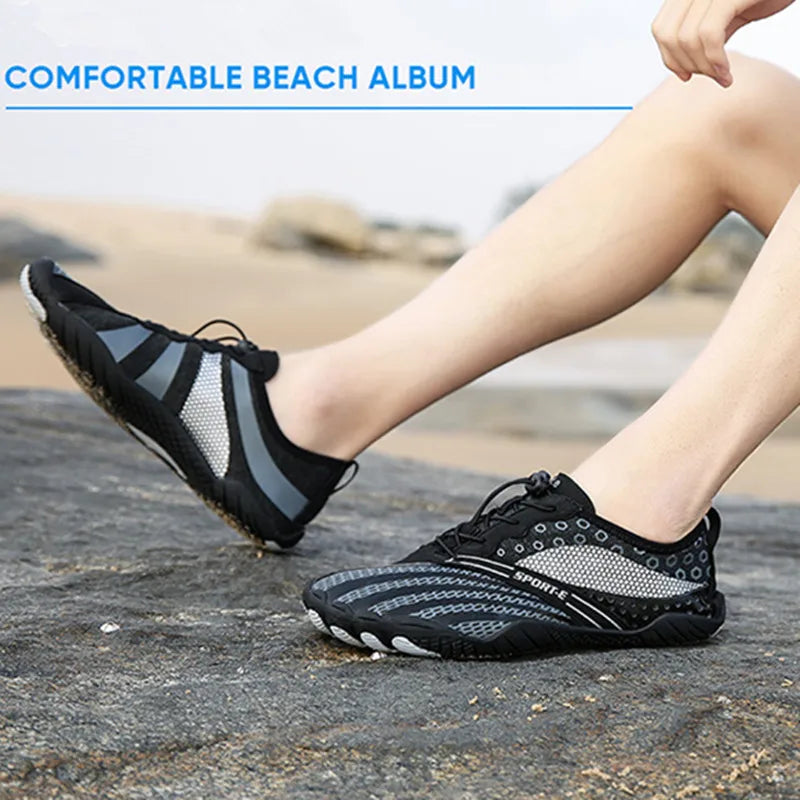 Giày Lội Nước Unisex Nhanh Khô, Nhẹ, Chống Trượt