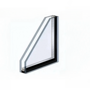 Factory made high quality double glazing tempered insulated glass for commercial windows 