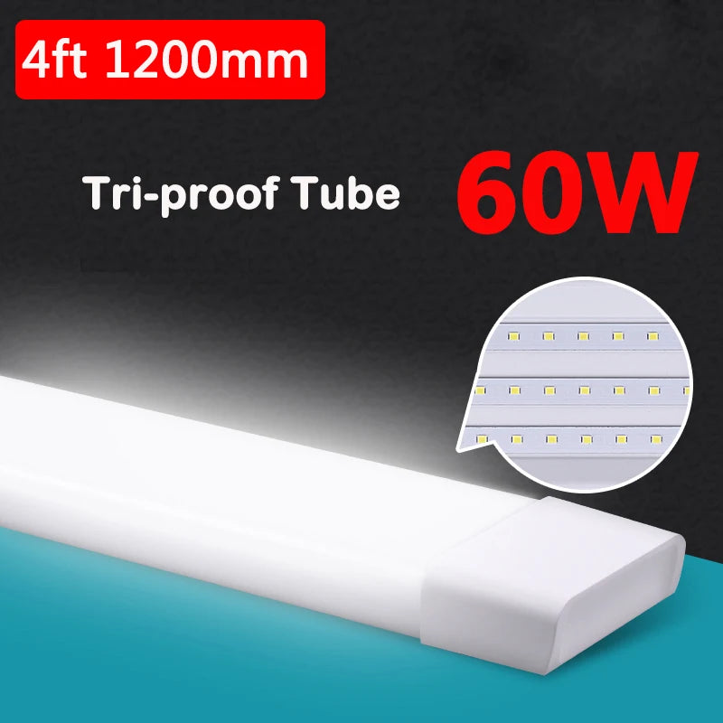 T5/T8 LED Tube Lights for Kitchen Ceiling Wardrobe 220V