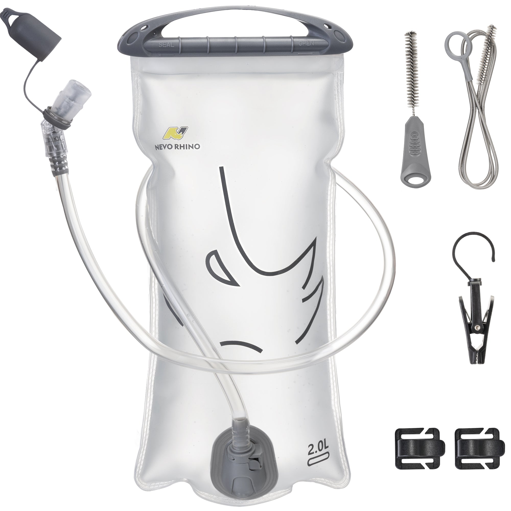 Nevo Rhino 2L Soft PEVA Waterproof Mountaineering Water Bag