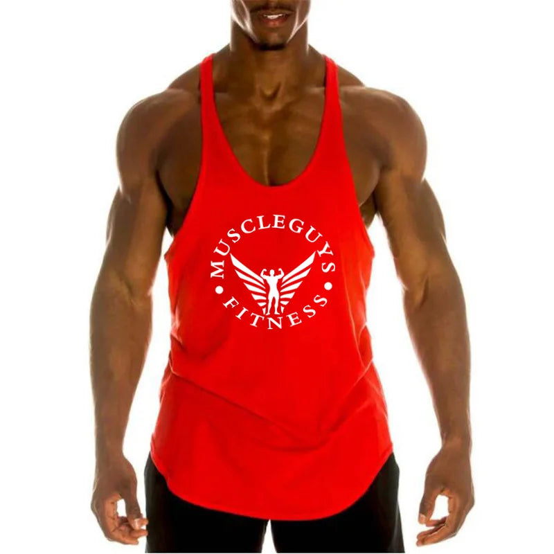 Men's Gym Tank Bodybuilding Sports Style Shirt