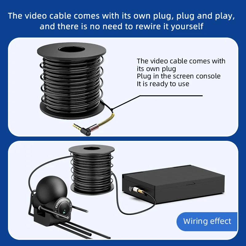 Outdoor Waterproof Fish Camera with English Support