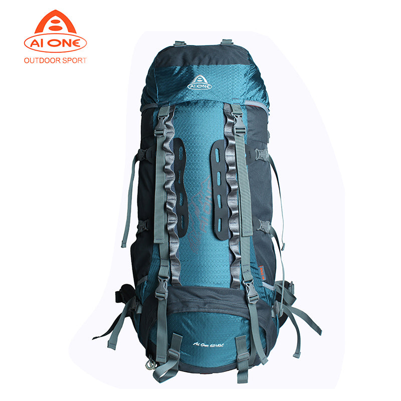 Large capacity mountaineering backpack for outdoor adventure, travel, hiking, camping 