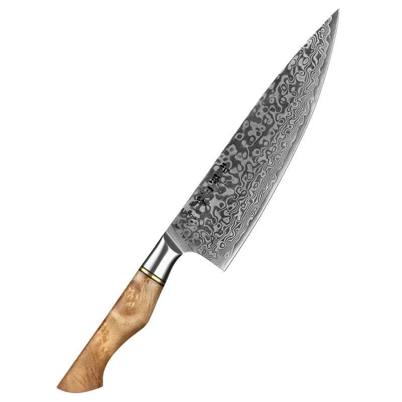 HEZHEN Kitchen Knife 67 Layers Damascus Steel Professional