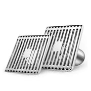 Square Anti-Odor Stainless Steel Bathroom Drains Toilet Balcony Shower Floor Drain With Tile Insert for Balcony Toilet Shower - Daisan Mart