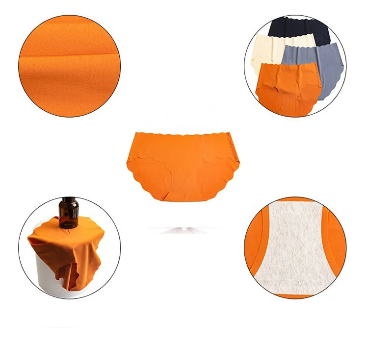 3-Piece Women's Underwear, Cool, Stretchy, Seamless