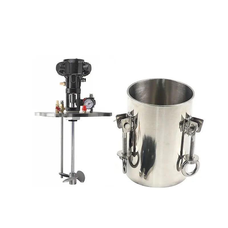 304 Stainless Steel Agitating Spray Paint Pressure Pot Tank with 20L 25L Air Powered Agitator Automatic Mixing Pressure Vessel - Daisan Mart