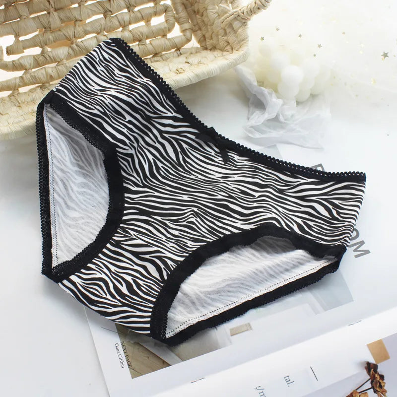 Kawaii Women's Underwear 5 Cute Animal Patterns