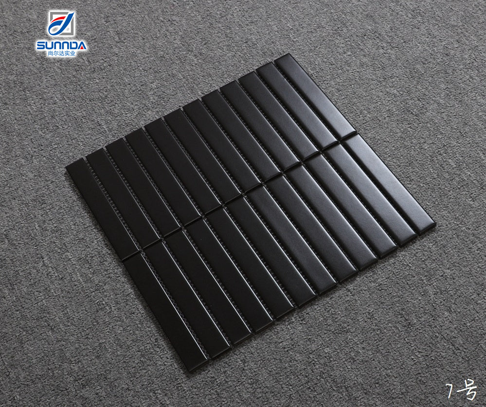 Hot Melt Glass Mosaic Tiles White Swimming Pool Cheap Factory Price 