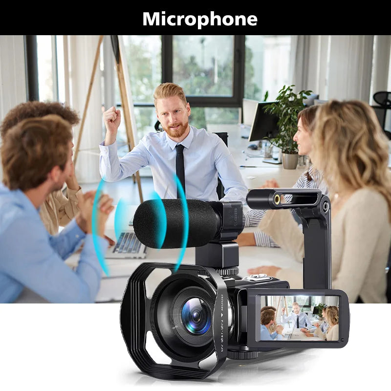 8K Professional Camera 120FPS Video Recording Mini YouTube