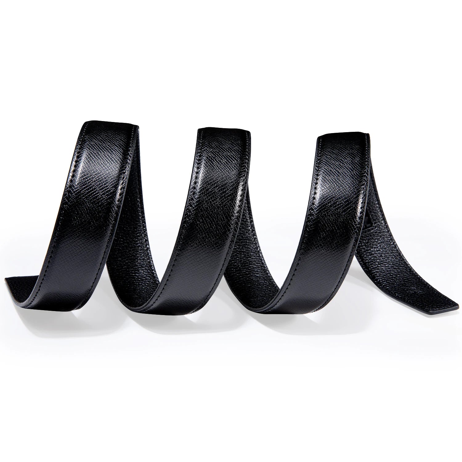 Men's Multi-Color Leather Belt 3.5cm With Automatic Buckle