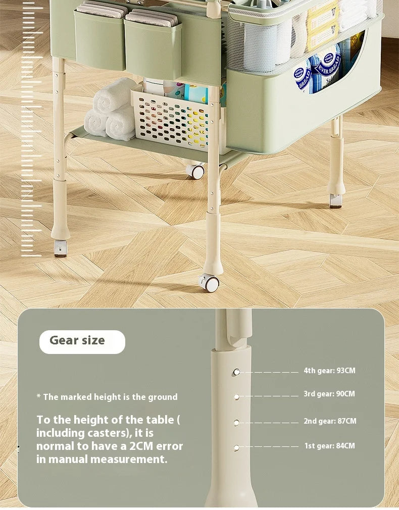 Bàn Tiện Ích Chăm Sóc Bé - Tắm, Thay, Massage - Daisan Mart