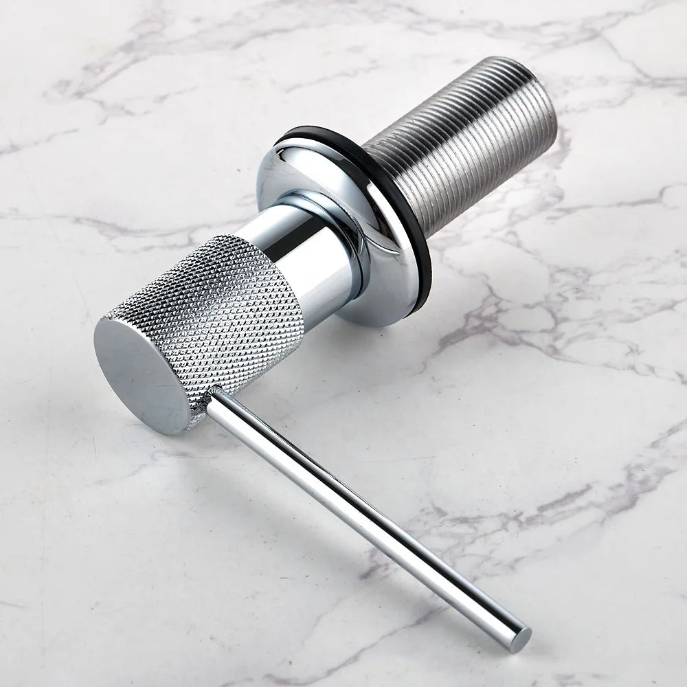 New Design Brass Dish Kitchen Manual Sink Brass Soap Dispenser in Chrome and Gold Colors for Kitchen Sink - Daisan Mart