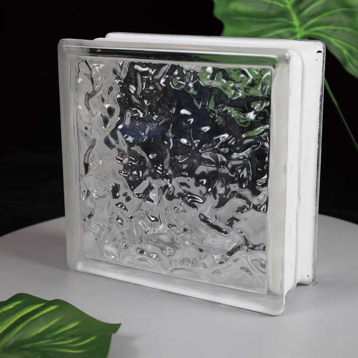 Direct Sale Colorful Decorative Glass Bricks, Smooth Edge, Crystal Colored Glass Brick Blocks 