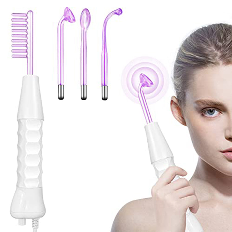 Máy Cầm Tay Tần Số Cao Chăm Sóc Da Mặt Tia Tím - Daisan Mart