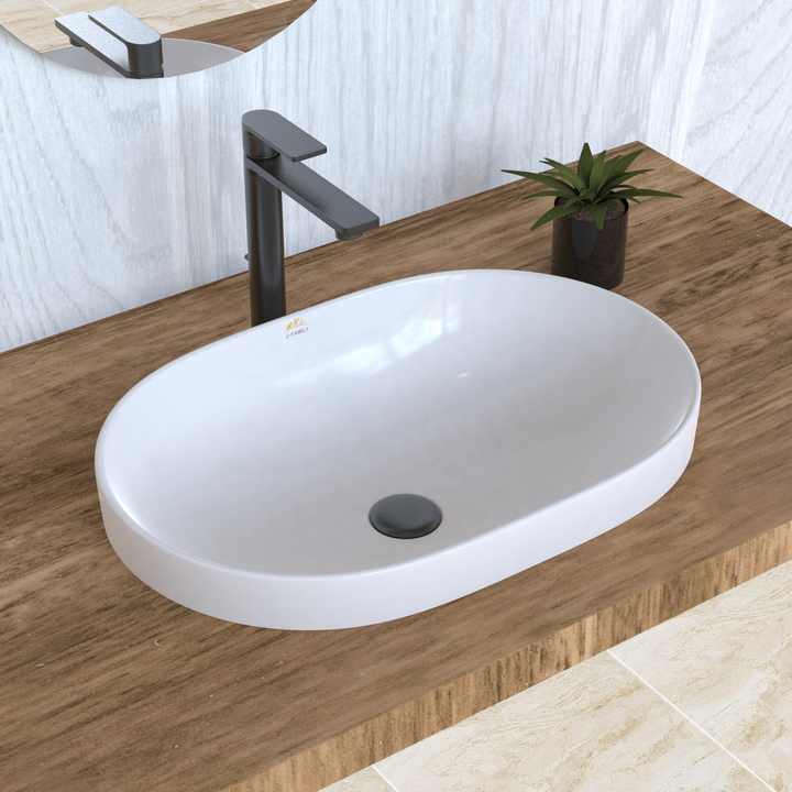 Oval Ceramic Under Counter Wash Basin 