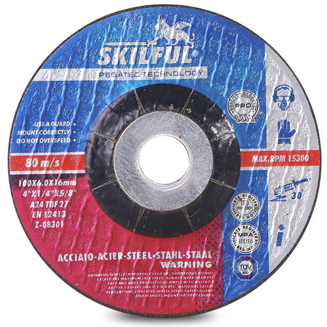Zirconia Grinding Disc 4 Inch 100x6x16mm Fast and Efficient Grinding