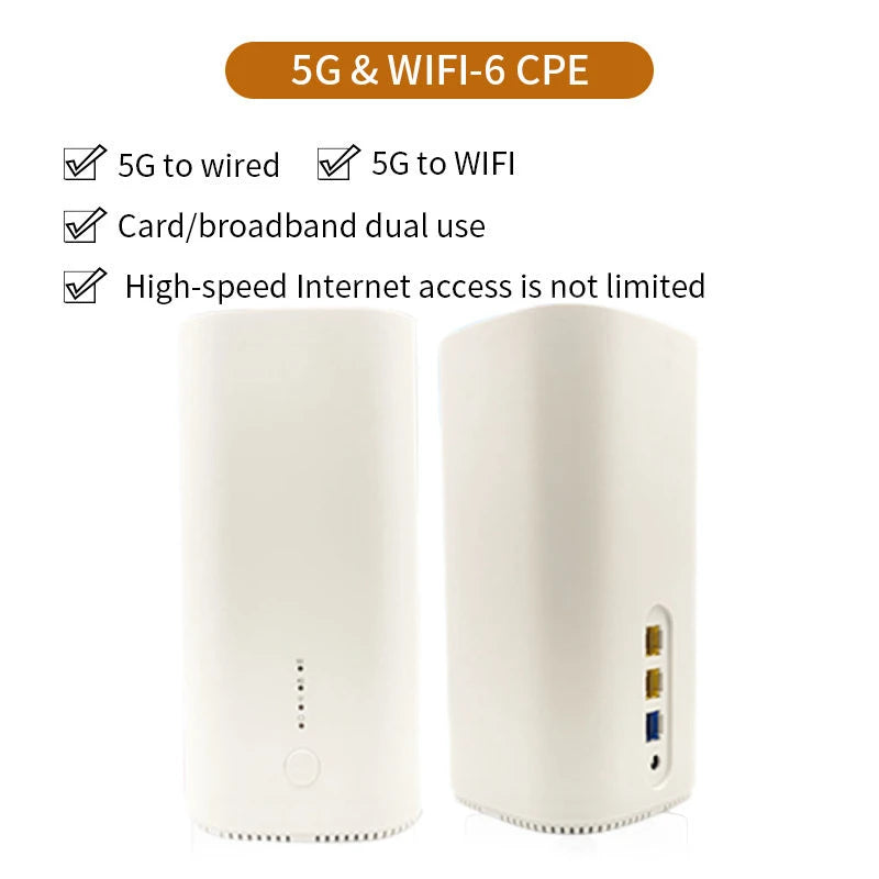 AX3000 MT7981B 5g Cpe Wifi 6 Home Internet Wireless Modem Router with Sim Slot - Daisan Mart