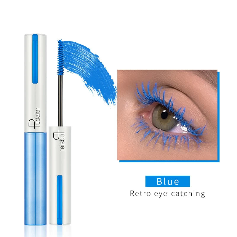 4D White Mascara Long Natural Curl Waterproof