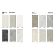Modern classic grey painted porcelain/glazed ceramic tiles for exterior walls and fireproof tile floors 