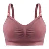 Adjustable Anti-Sagging Breastfeeding Bra Steel Ring-Free Upper Buckle Pregnant Women's Maternity Underwear Featuring Breast Pad - Daisan Mart