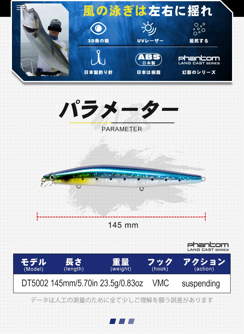 D1 Minnow Fishing Bait Suspending Floating 145mm/120mm Artificial Wobblers For Bass Tuna Flatfish