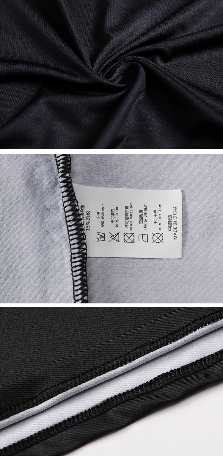 Men's Long Sleeve Bodycon Gym Sports T-Shirt