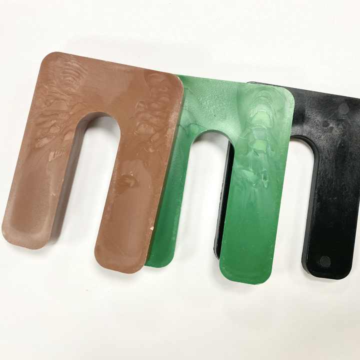 1/4'' plastic horseshoe spacer, U shape tile spacer, window spacer, plastic spacer for glass structure 