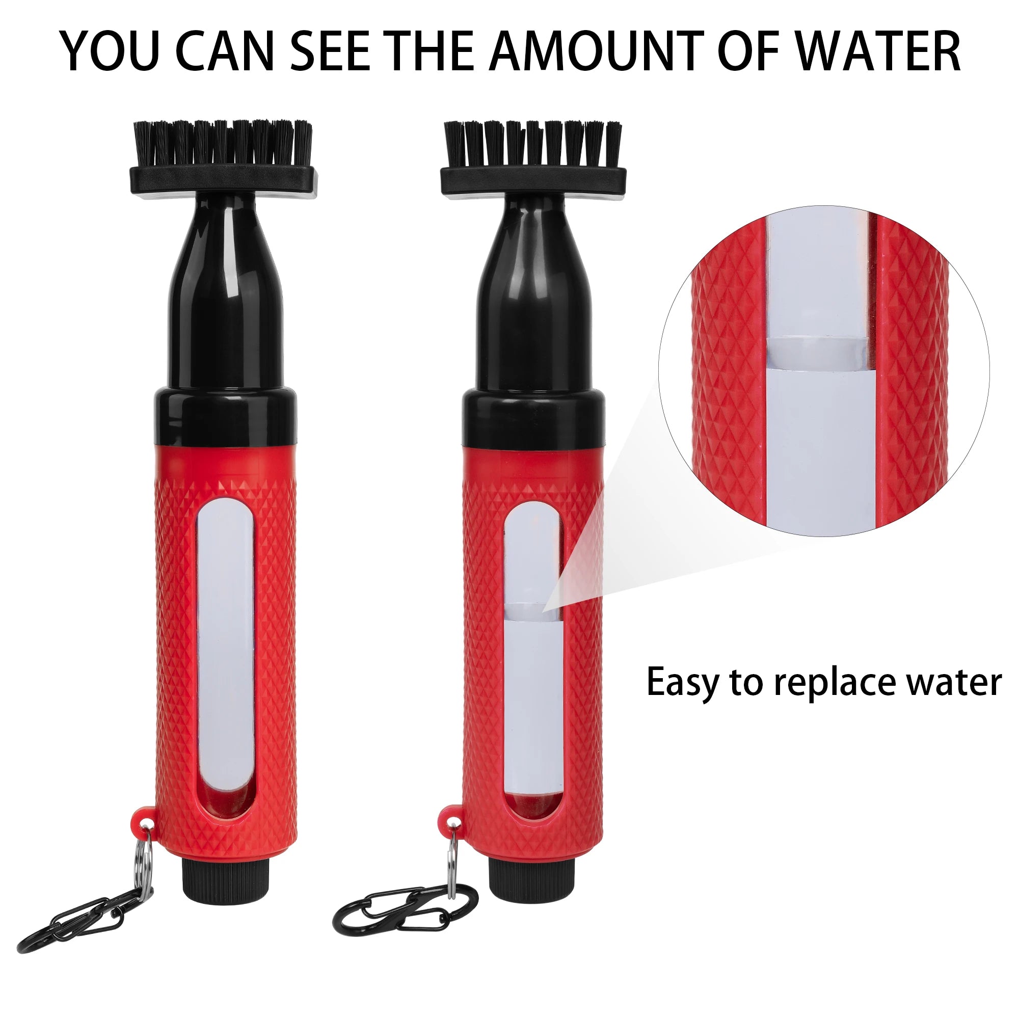 Pro Professional Red PVC Golf Club Cleaner