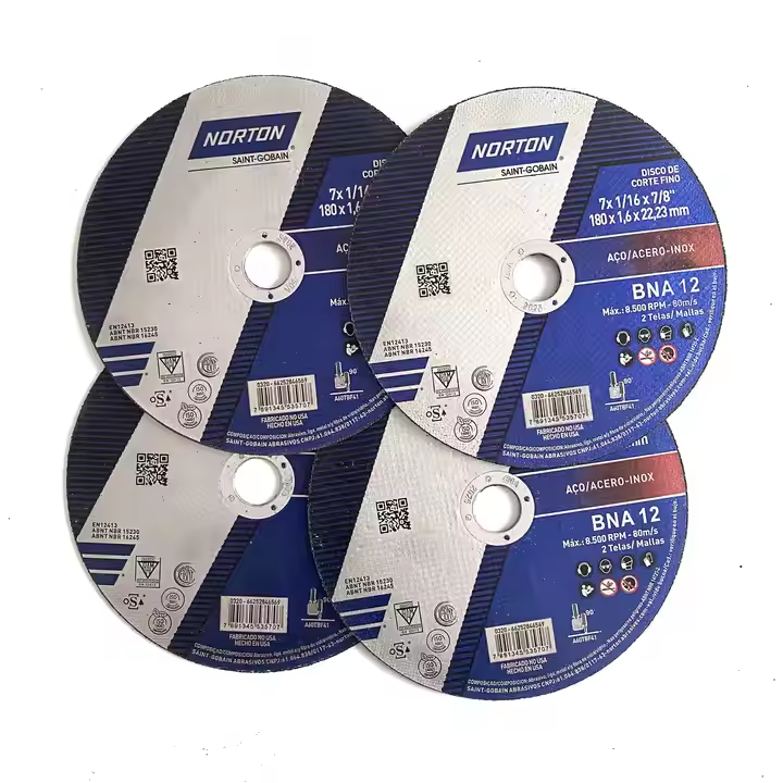 NORTON 7 cutting wheel for stainless steel angle grinder 