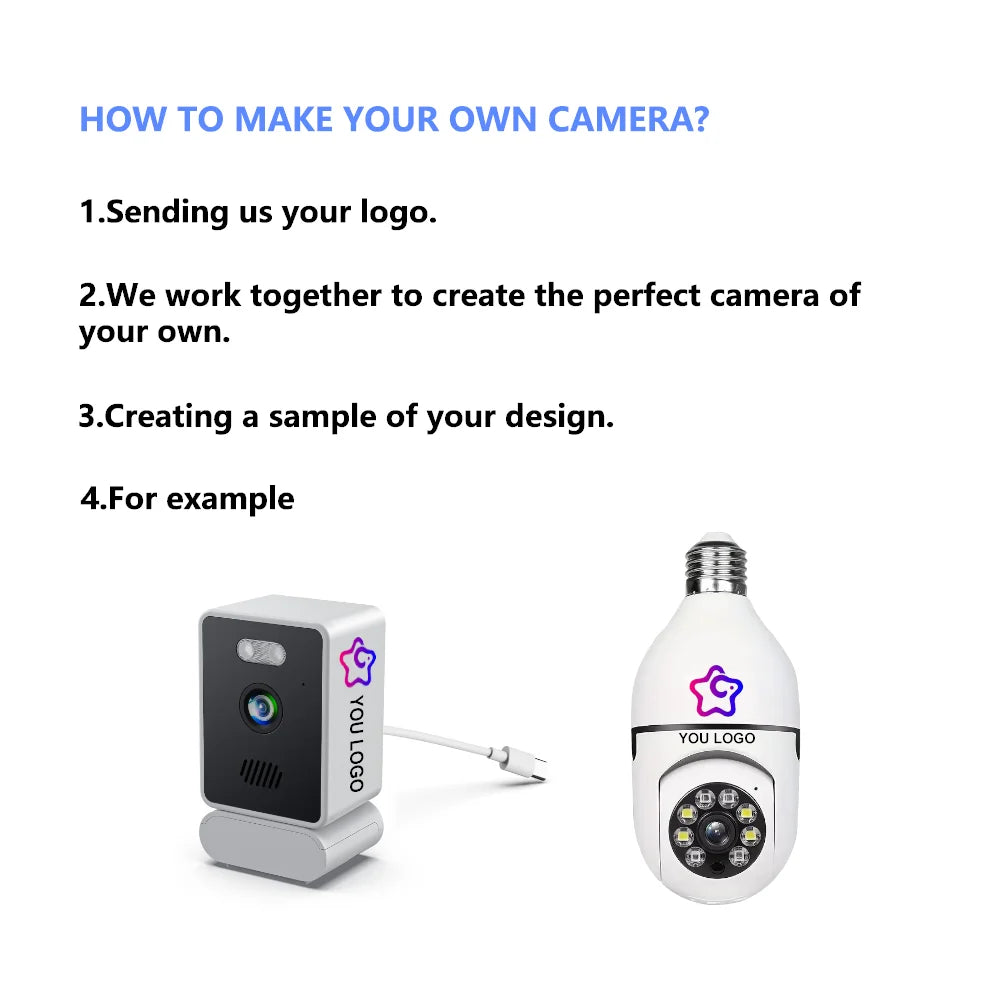 Bóng Đèn Cam 360° Wifi, An Ninh Đêm Chống Trộm - Daisan Mart