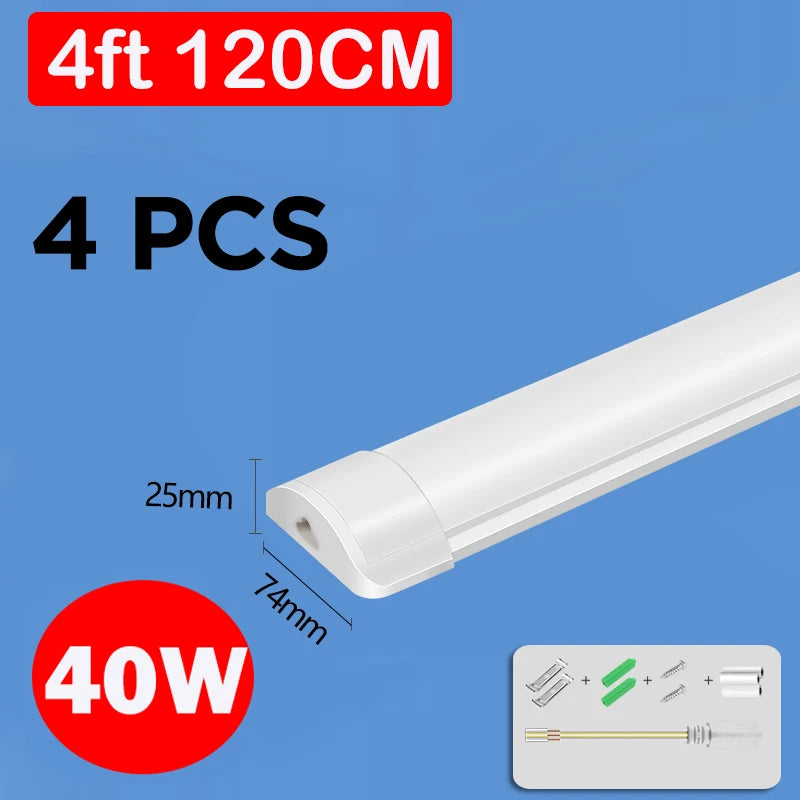 T5/T8 LED Tube Lights for Kitchen Ceiling Wardrobe 220V