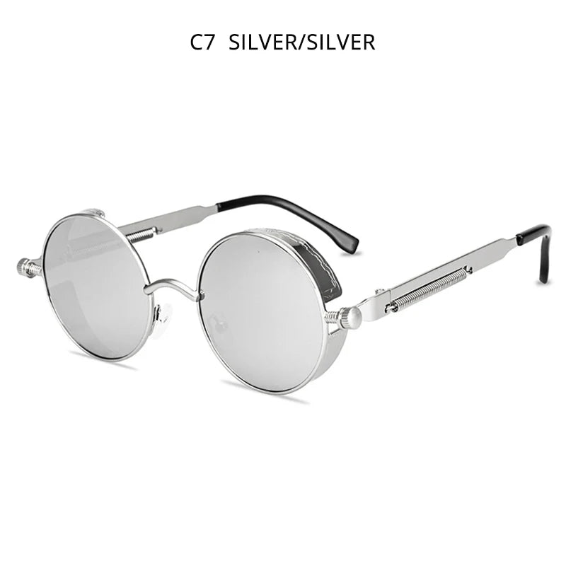 Kính Râm Cổ Điển Gothic Steampunk UV400 Nam Nữ - Daisan Mart