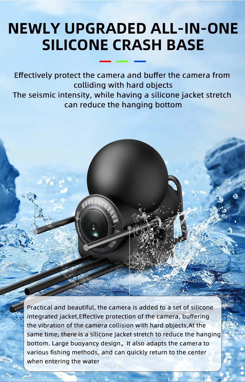 Outdoor Waterproof Fish Camera with English Support