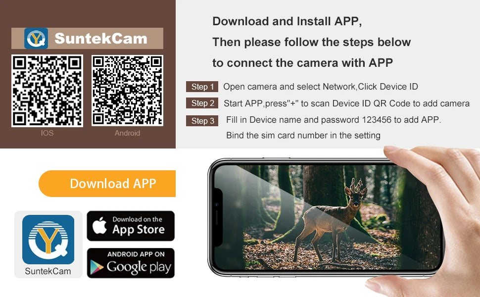 HC910PRO Night Hunting Camera - Stream 4K 30MP 30fps