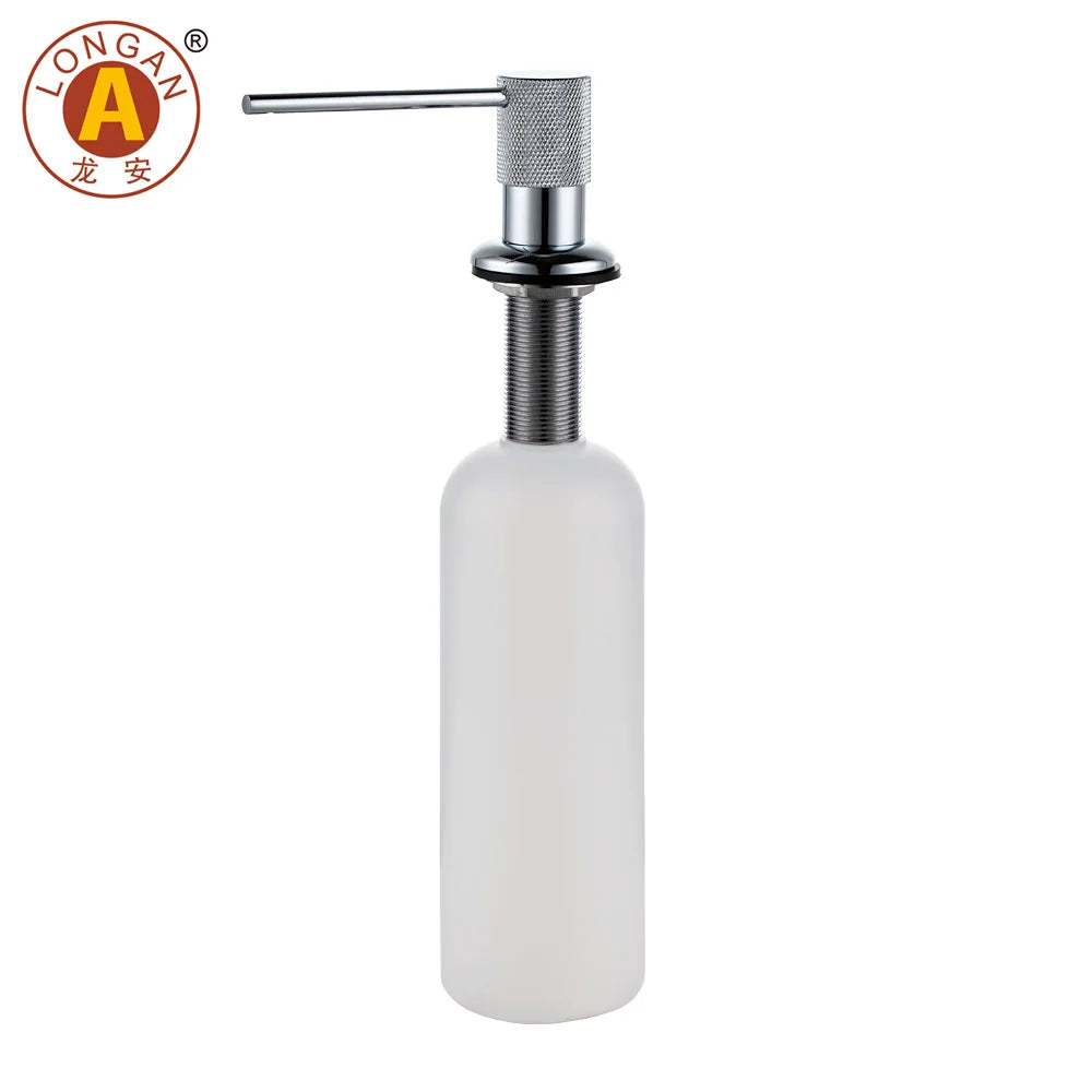 New Design Brass Dish Kitchen Manual Sink Brass Soap Dispenser in Chrome and Gold Colors for Kitchen Sink - Daisan Mart