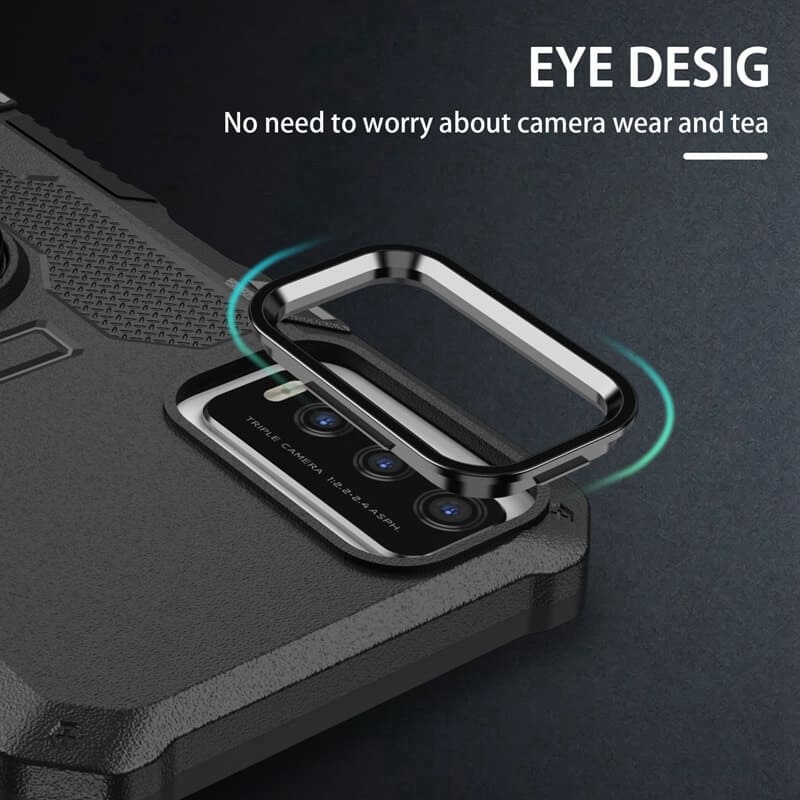 Ốp Lưng Điện Thoại Vivo Y17s Chất Lượng Cao Giáp Từ Tính TPU, Có Vòng Đỡ Sạc Không Dây, Chống Trượt Chống Sốc (Bán Buôn)