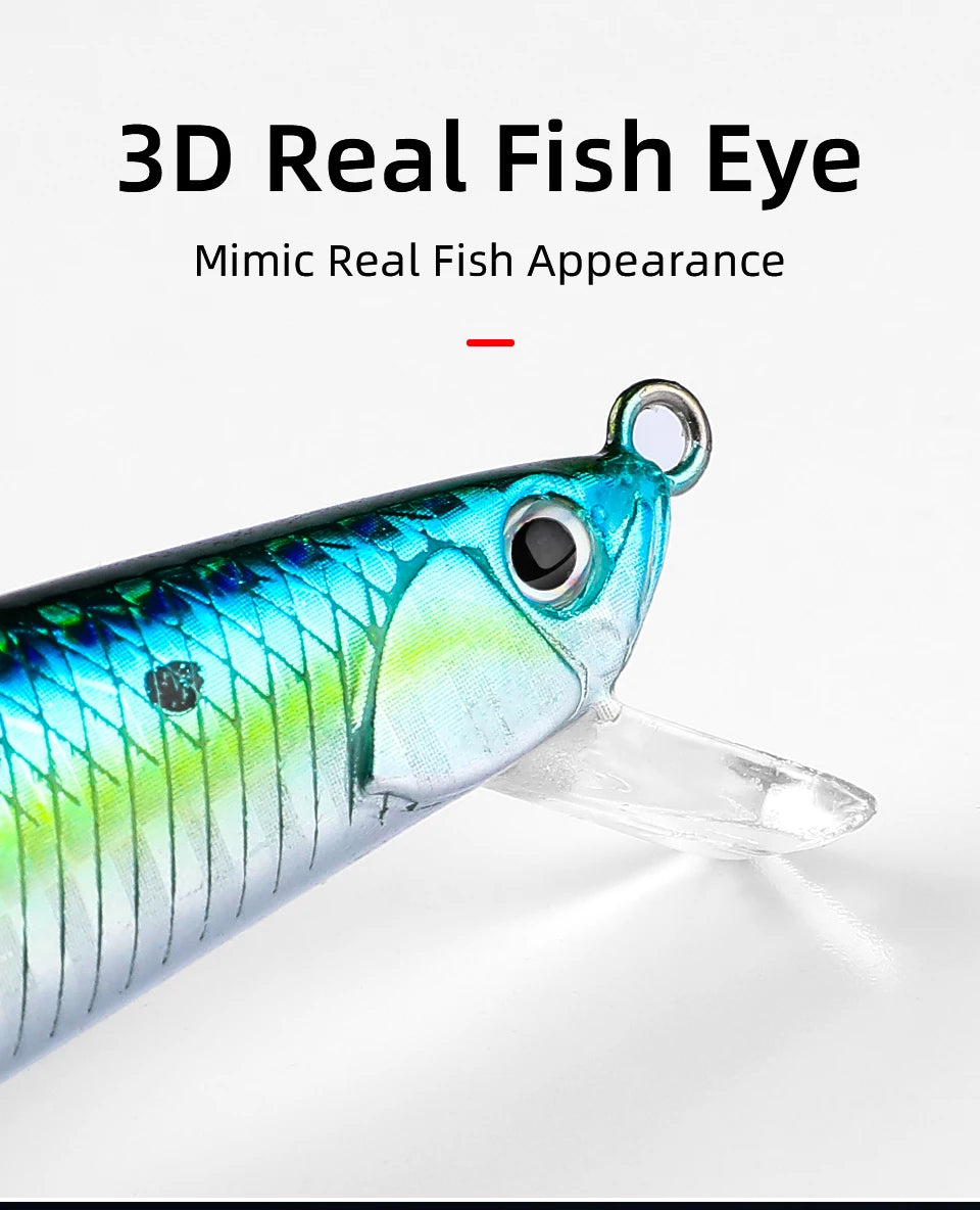 Mồi Câu Cá BEARKING PRO 175mm Nổi Chuyên Nghiệp