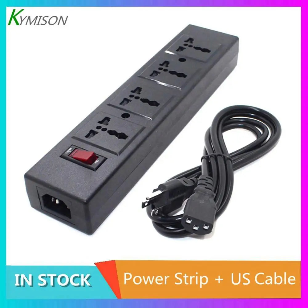 Ổ Điện Đa Năng 4 Ổ Cắm PDU Kết Nối C14 C13 2500W - Daisan Mart