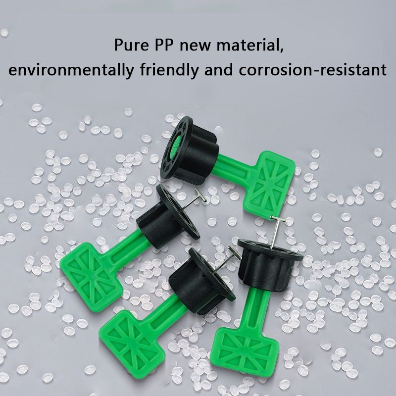 Plastic tile positioning base factory price T-lock tile balancing system for floors and walls 