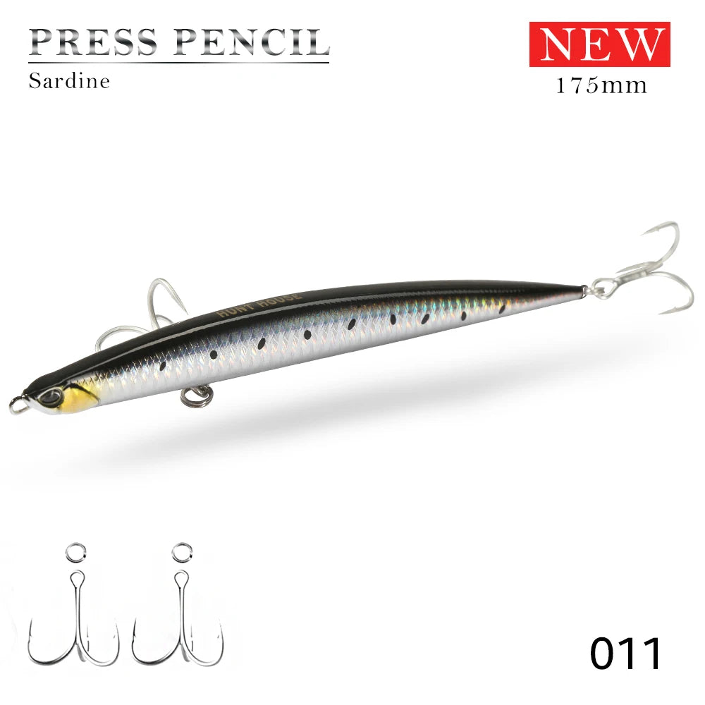 Hunthouse Sea Fishing Lure Sinking 125/175mm 40/50g