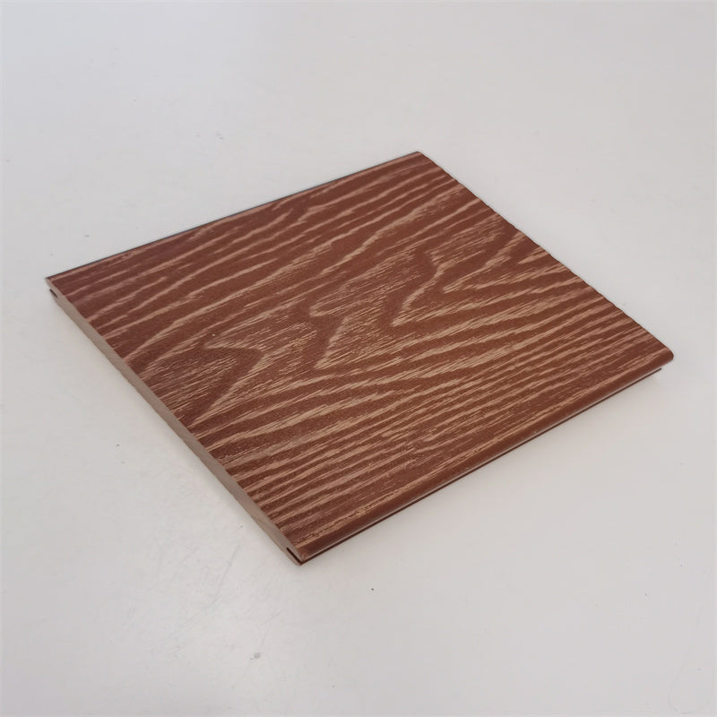 Outdoor wood plastic flooring custom color, solid hole, waterproof 