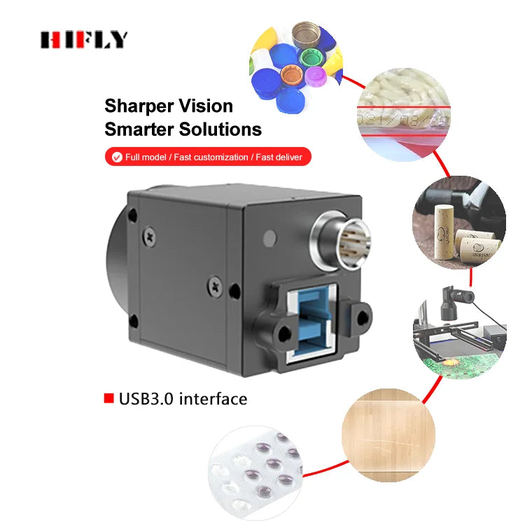 815FPS USB3.0 Gige Vision Super Speed ​​Industrial Camera