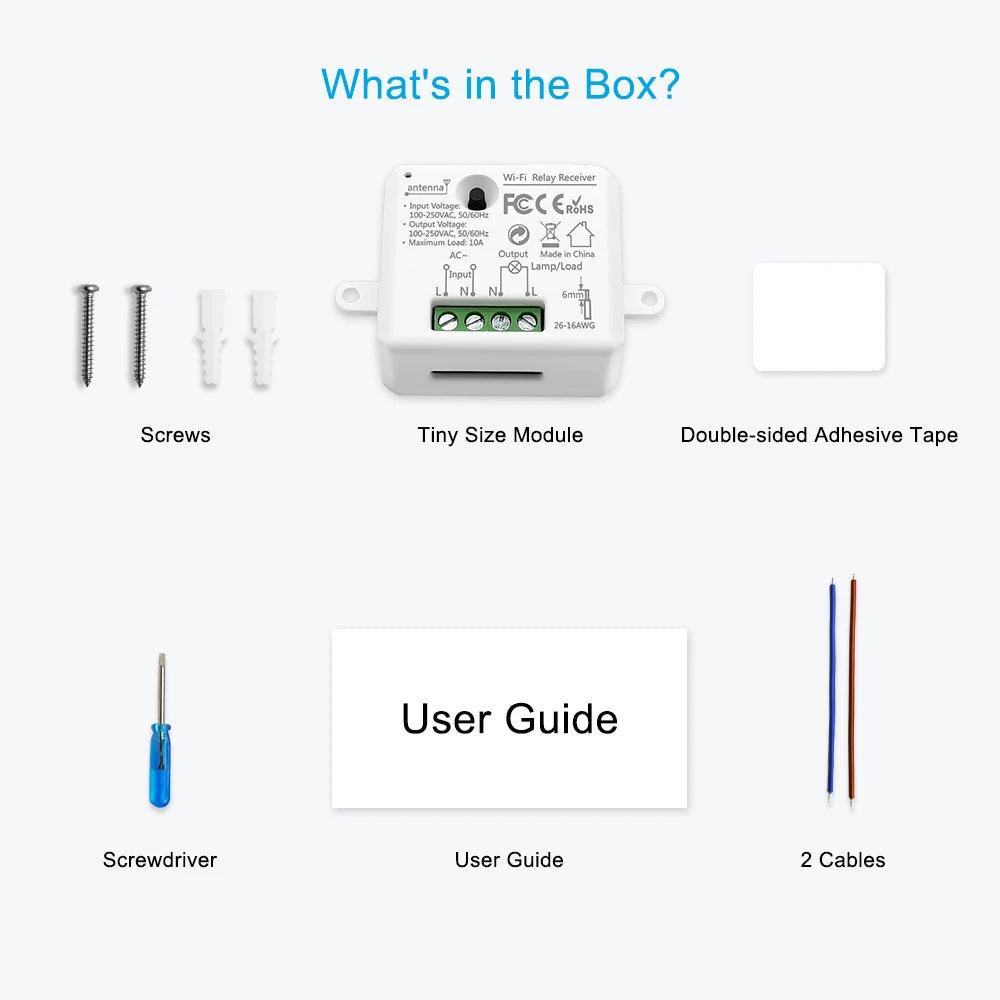 LoraTap Mini WiFi Smart Switch 220V 