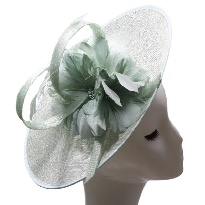 Mũ Pillbox Sinamay Thanh lịch Đa sắc, Đế Mũ Kentucky Derby, Mũ Nhà thờ Trang trọng cho Bé gái và Phụ nữ, Mũ Cài tóc Fascinator Váy cưới dành cho Nữ giới - Daisan Mart