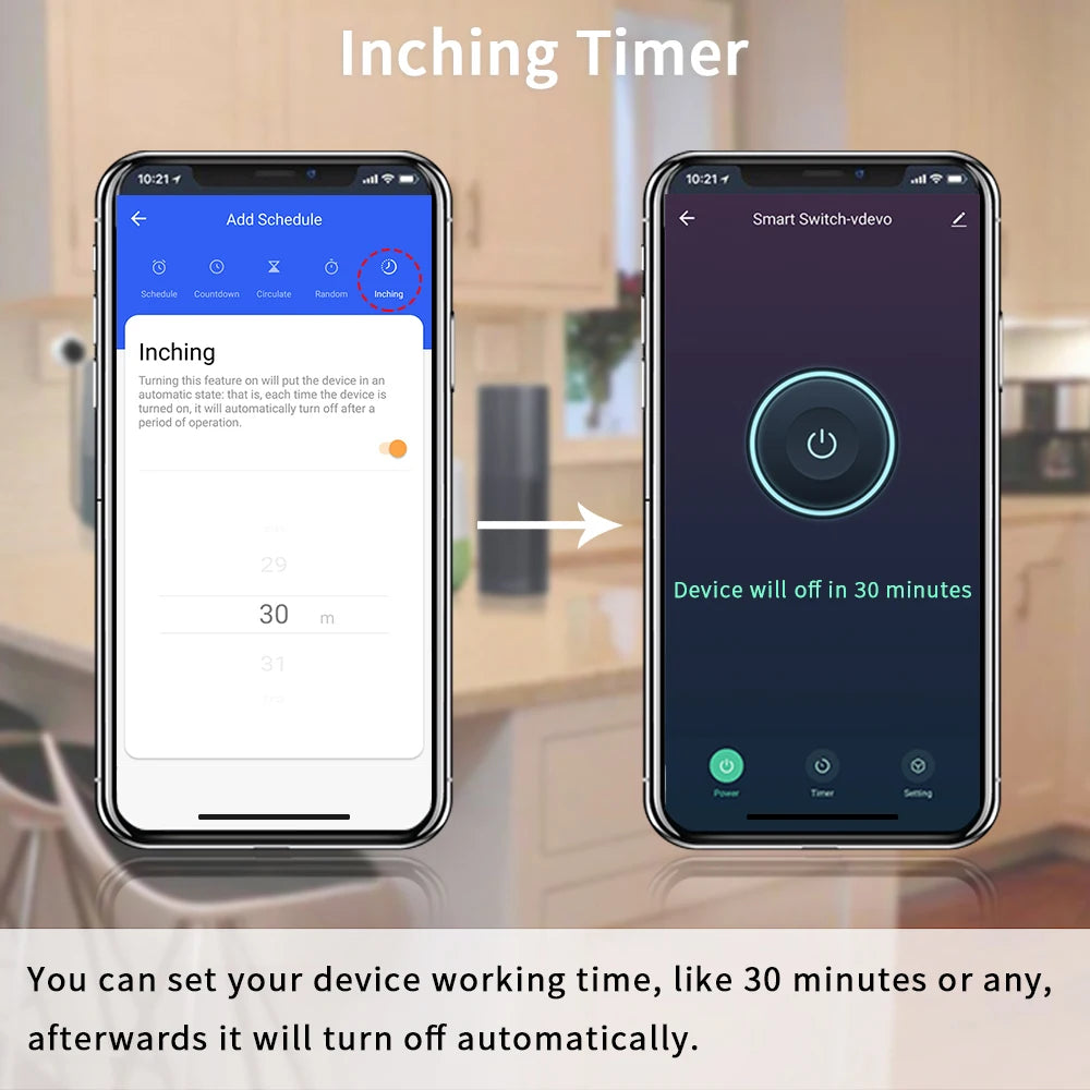 LoraTap Mini WiFi Smart Switch 220V 