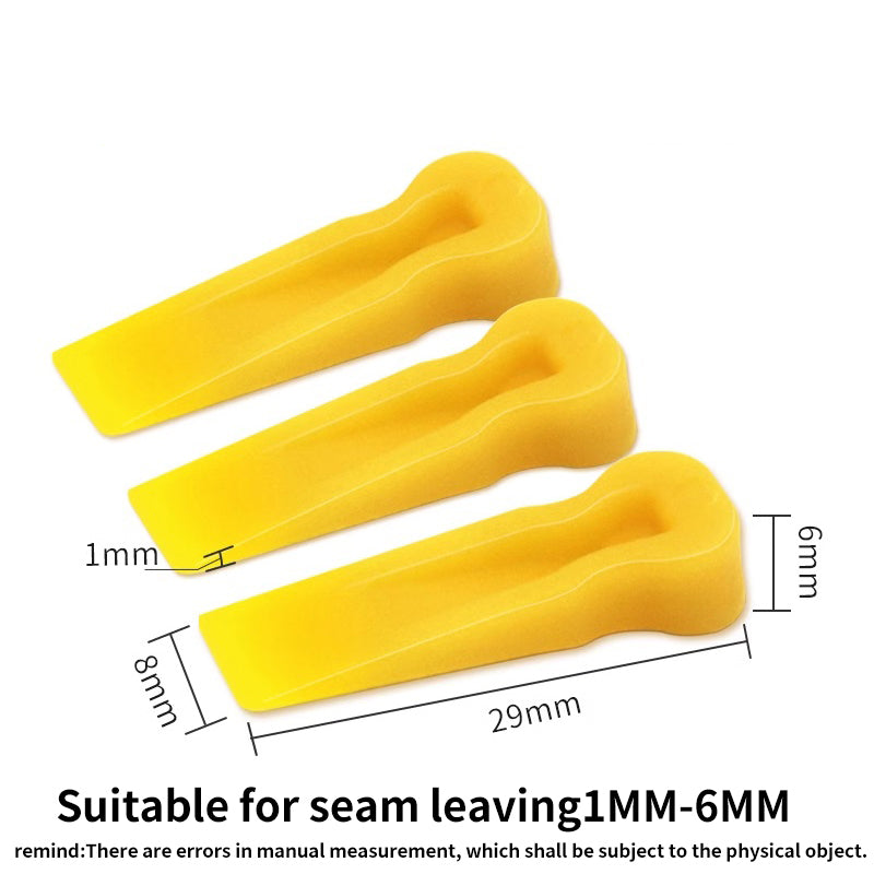 Modern design plastic tile leveling system with wedge clamp 