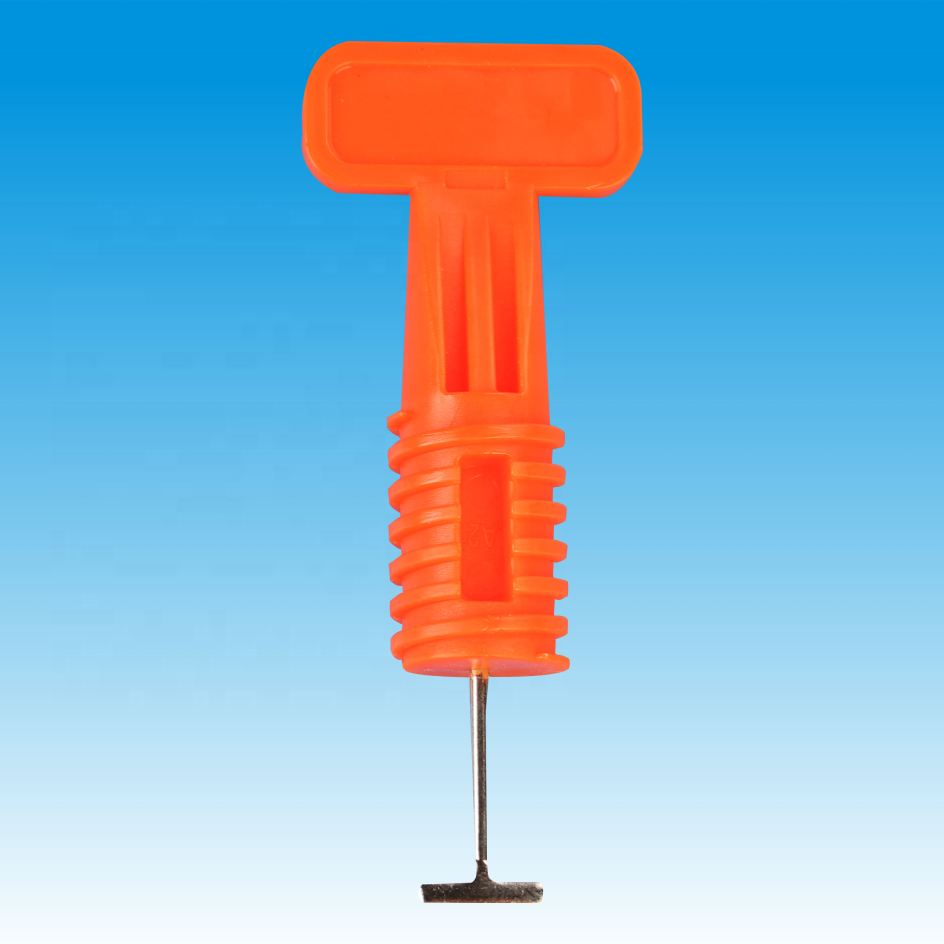 Professional T-shaped tile grout separator for convenience 
